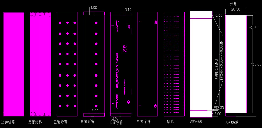 特性阻抗工藝柔性線路板